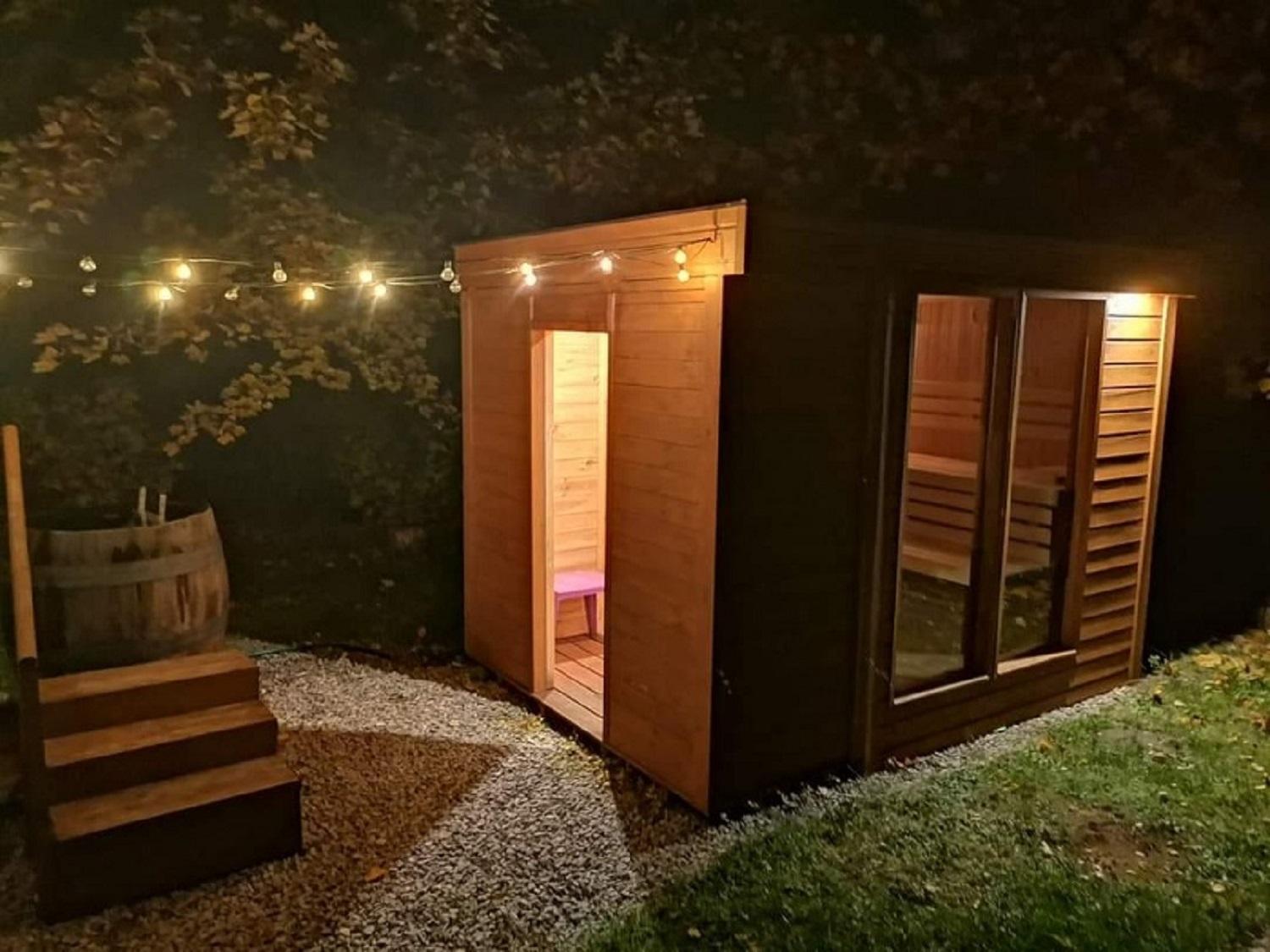 Dziki Zakatek Piskornia Dom Z Sauna Экстерьер фото